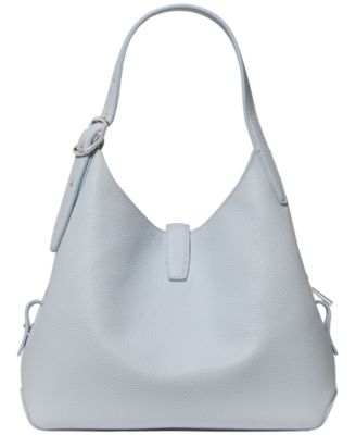 Deco Small Leather Crossbody Tote Bag