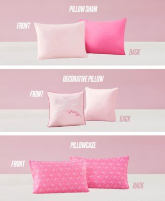 Pearly Bows Reversible 8-Pc. Comforter Set, Queen