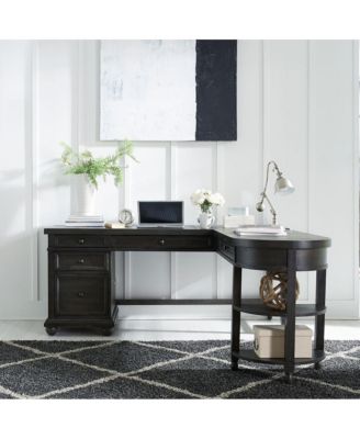 Harvest Home Optional L Shaped Desk Set in Chalkboard