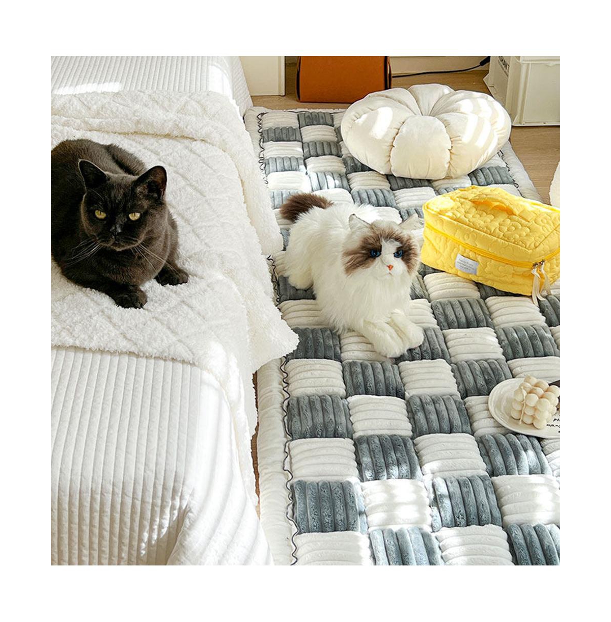 FunnyFuzzy Garden Chic Cotton Sofa Seat Pad