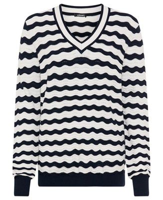 Women's Wave Ajour Knit Sweater