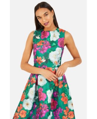 Women's Floral Skater Dress