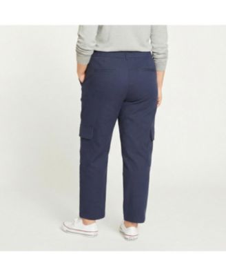Plus Size Karlee Stretch Cotton Twill Cargo Pants