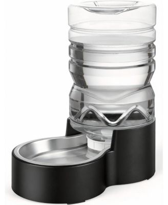 Easy Clean Wide-Mouth Dog Water Dispenser with Removable Bowl