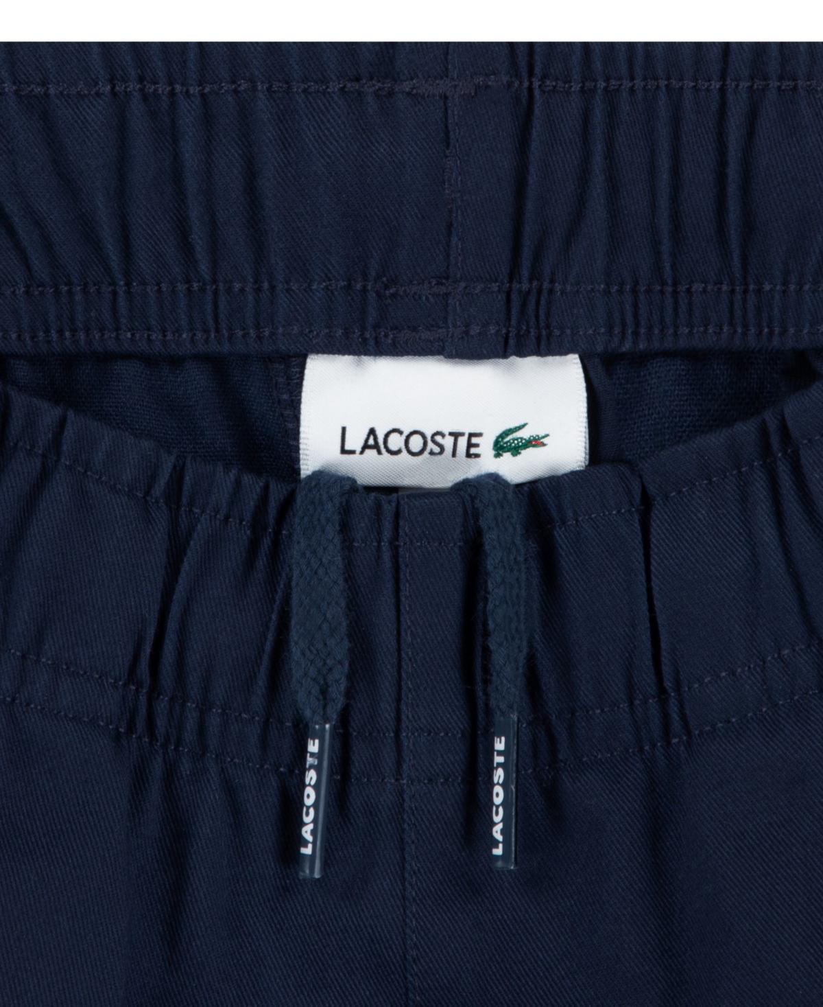 Lacoste Boys' 8-18 Stretch Twill Pull-On Shorts
