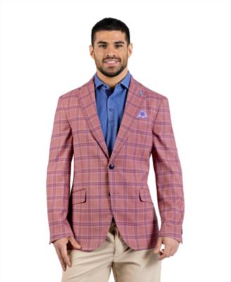 Men's Melange Shadow Plaid Sport Coat