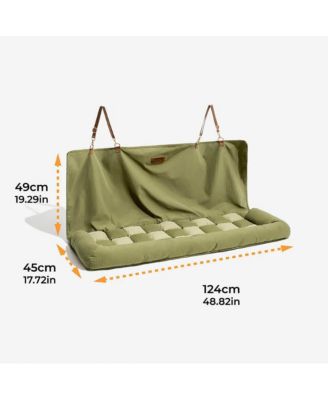 Standard Large Chessboard Lounge Dog Car Seat Bed,