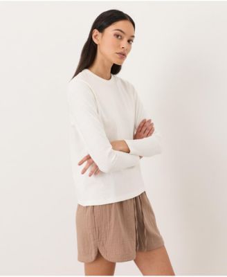 Women's Cotton Slub Organic Long Sleeve Tee