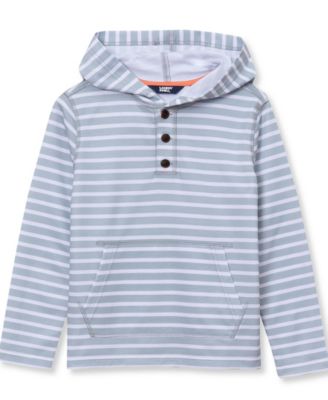 Boys Henley Pullover Hoodie