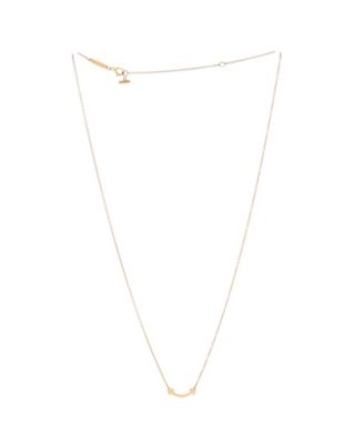 T Smile Pendant Necklace