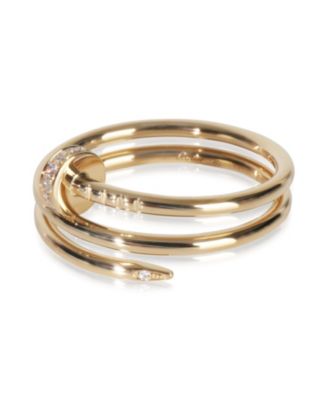Yellow Gold Juste Un Clou Double Ring