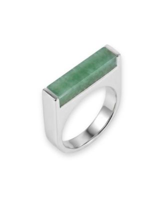 Year of the Horse — Jade Stone Saddle Ring