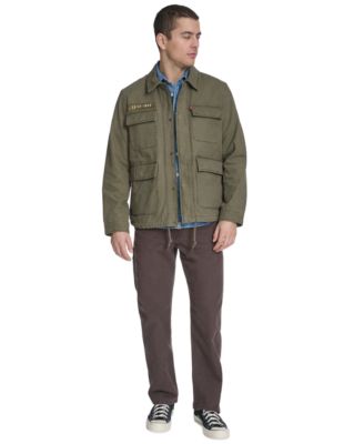 Men's Classic-Fit Four Pockets Field Jacket