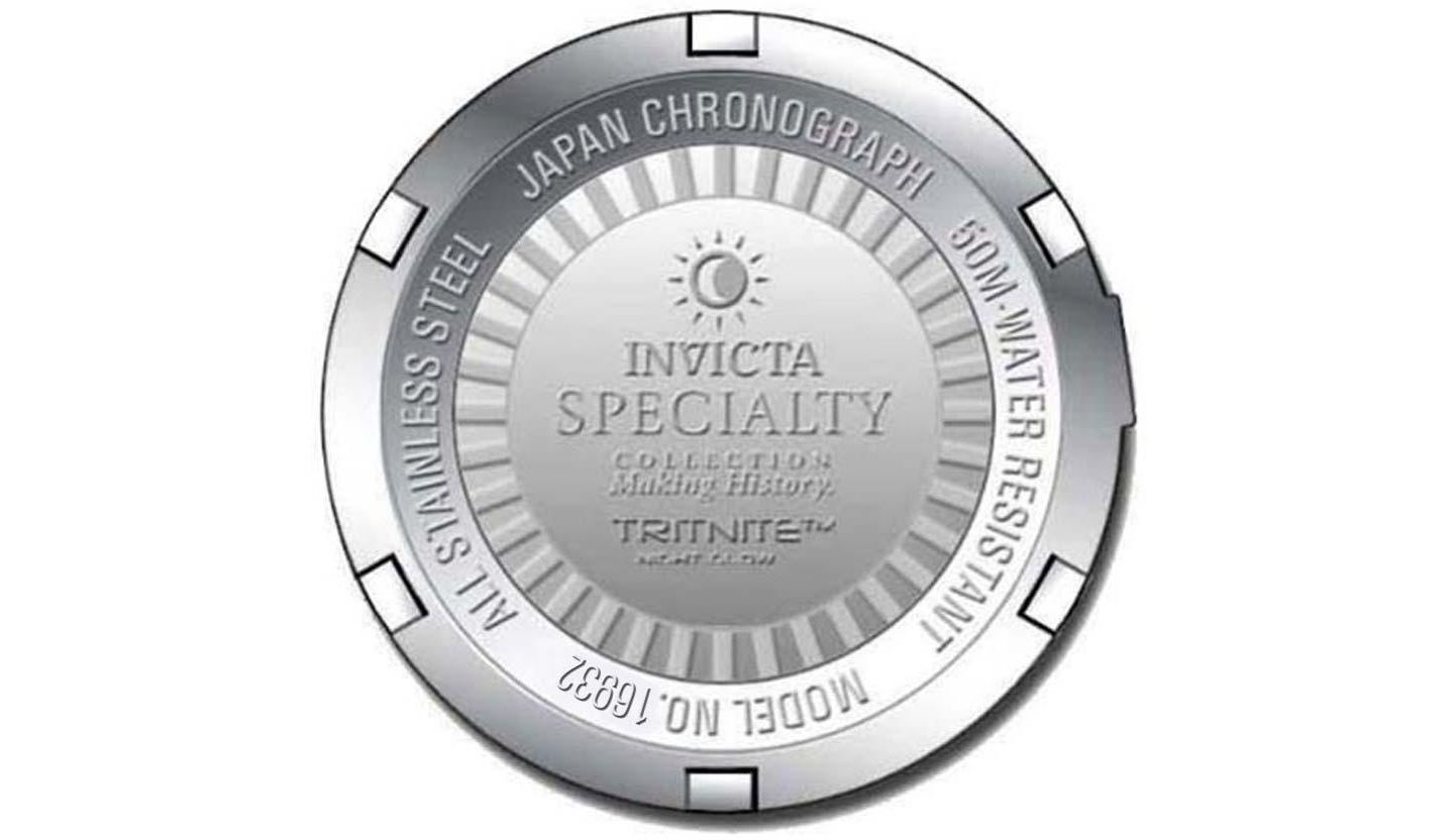 Мужские часы Invicta 16932 Specialty Quartz Multifunction Dial, цвет: Золотой — фото 3