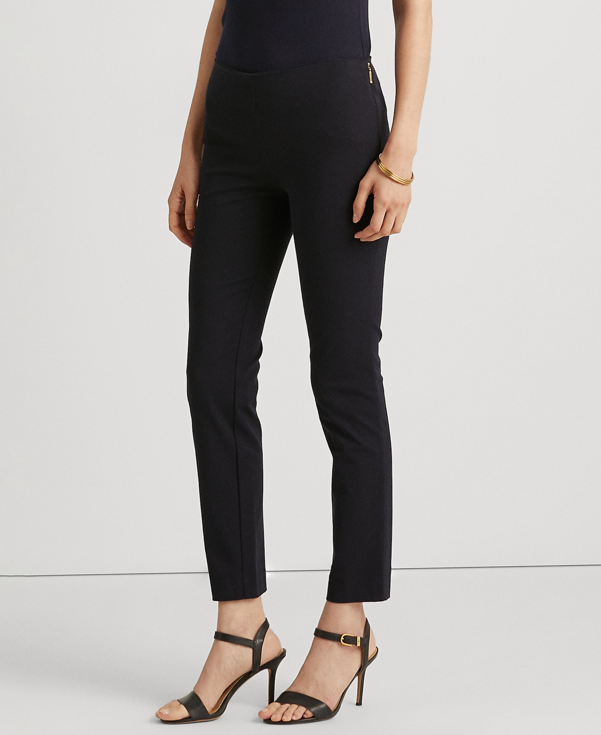 Lauren Ralph Petite Skinny Fit Crop Pants