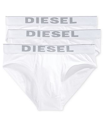 Diesel Men's 3 Pack Briefs - Underwear & Undershirts - Men - Macy's