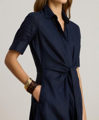 Women's Linen Shirtdress