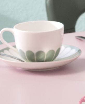 Fleur Floral 7.75 oz. Coffee Cup