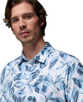 Men's Parsons Printed Short-Sleeve Polo Shirt