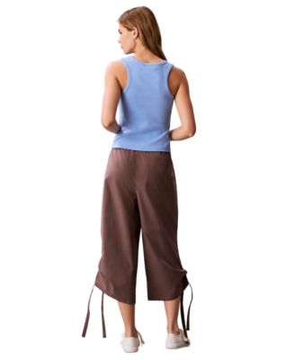 Women's Cargo Capri Pants