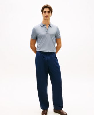 Men's Performance Half-Zip Polo Shirt