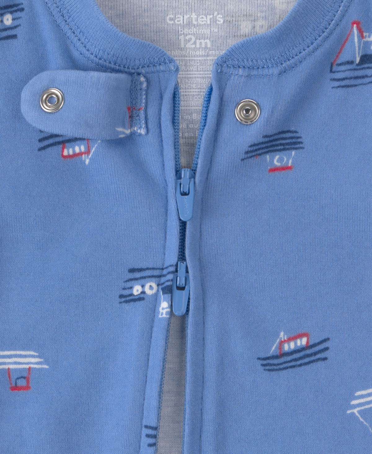 Carter's Baby Boys' Printed One-Piece Pajama Set, 2-Pack