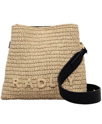 Raffia Small Compartment Crossbody Bag