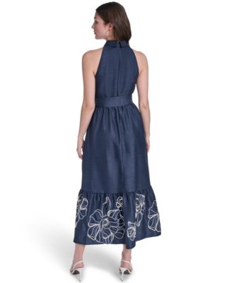 Women's Embroidered Shirt Dress