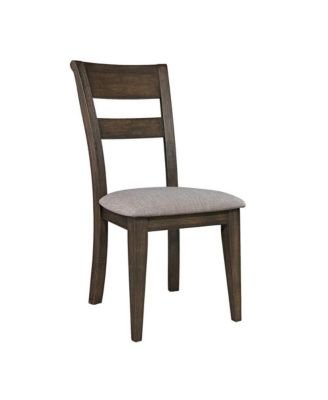 Double Bridge Splat Back Side Chair