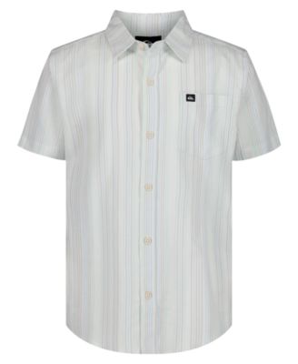 Boys' 8-20 Island Stripe Button-Up Shirt