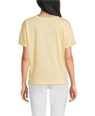 Women's Oversized Supima Short Sleeve Crew Neck T-Shirt
