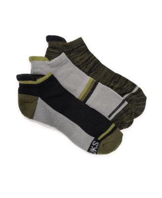 Men's Cotton Ankle Compression Socks, 3 Pair Pack