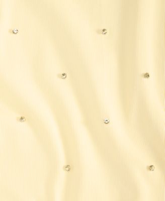 Women's Crystal Embellished Halter Tank Top