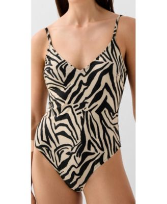 Women's Zebra Swimsuit
