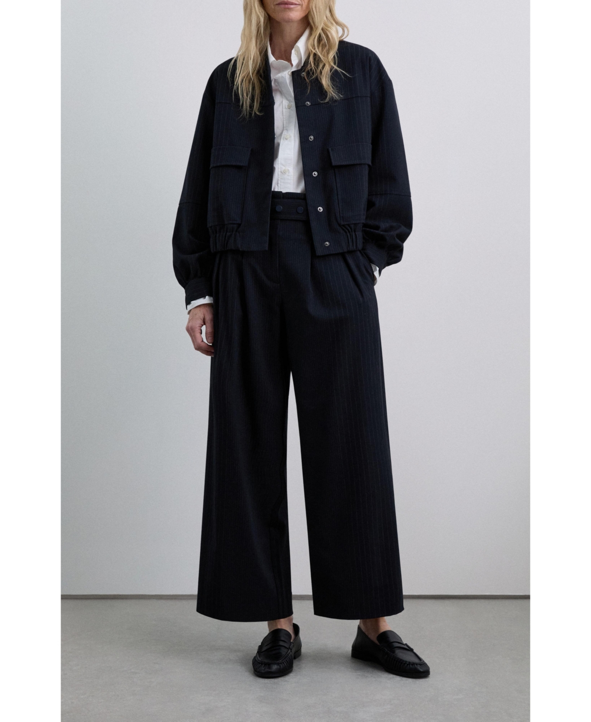 Scalpers Women's Belt pocket bomber Jacket