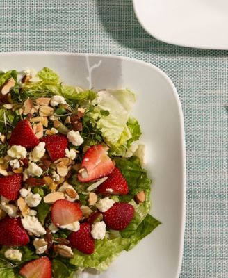 Vitrelle Studio Square Wandering Grove 18-Pc. Dinnerware Set, Service for 6