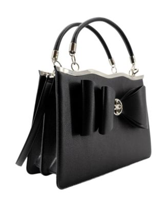 The Noa Structured Bowtie Small Crossbody Bag