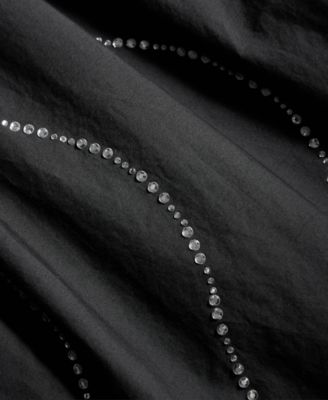 Women's Rhinestone Wave Pull-On Midi Skirt