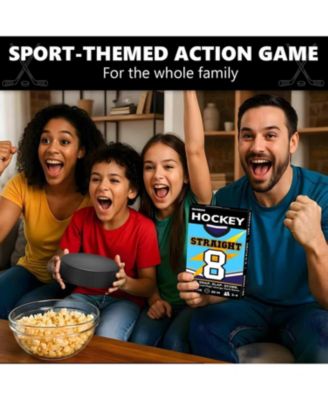 Fast-Paced Card Game for Kids & Adults – 128 Cards & Easy Rules – 2-8 Players – Ages 8+ – Perfect for Family Games Night, Travel and Parties