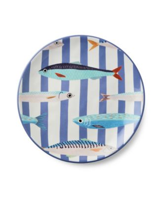 Something Fishy Salad Plates, Set of 4