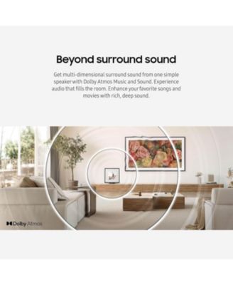 UN32F6000FFXZA 32 Inch FHD Smart TV with a Samsung HW-LS60D 2.0 Channel Photo Frame Speaker (2025)