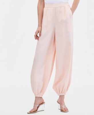 Women's Solid Pull-On Pants