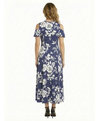 Petite Floral A Line Maxi Dress
