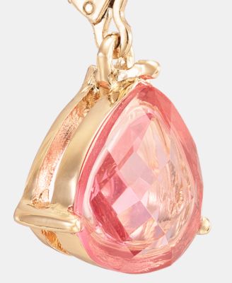 Stone Tear-Shape Drop Earrings