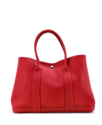 36 Garden Party Tote Leather