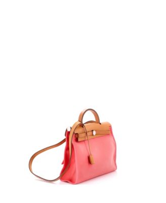 31 Herbag Zip Leather and Toile