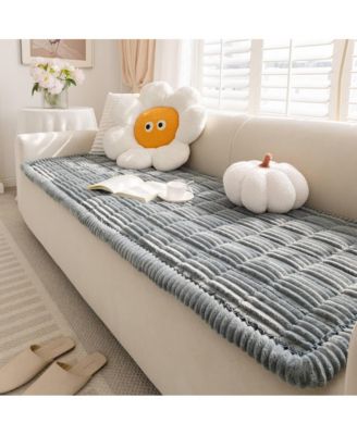 Funny Fuzzy Soft Flannel Breathable Sofa Seat Pad