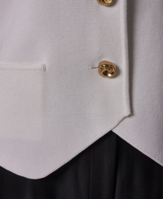 Women's Scoop Neck Button-Up Sweater Vest