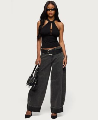 Women's Lielle Lacey Layered Halter Top