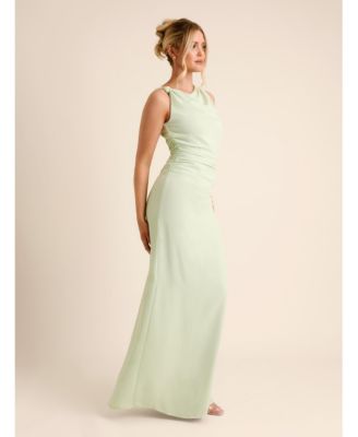 Women's Twist Asym Chiffon Bridesmaid Dress